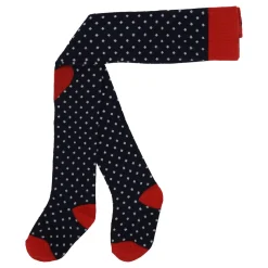 Vera Strumpbyxor Navy Dot Heart>Flöss Discount