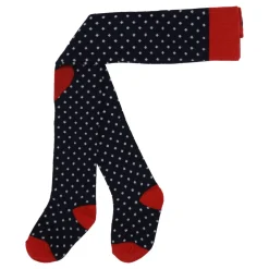 Vera Strumpbyxor Navy Dot Heart>Flöss Discount