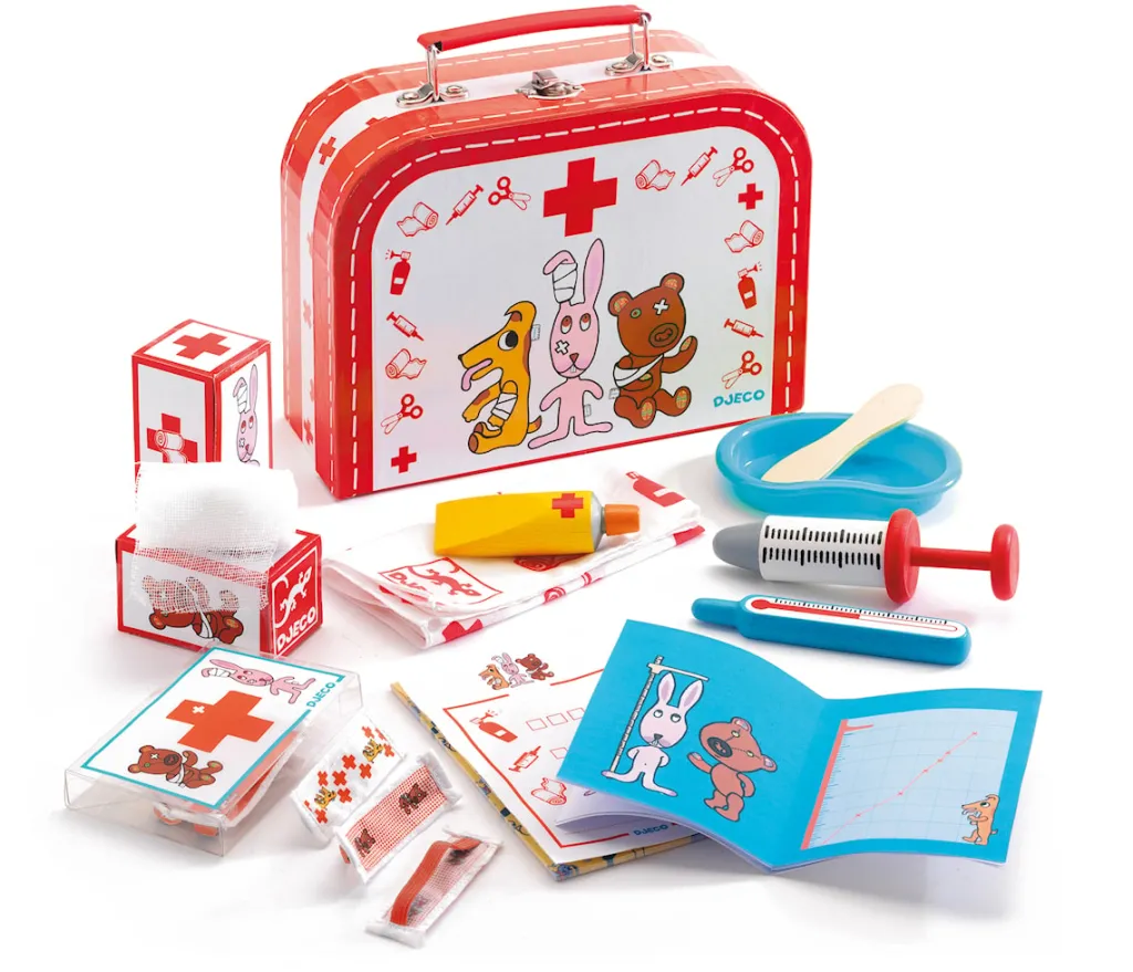 Veterinärkit>Djeco Hot