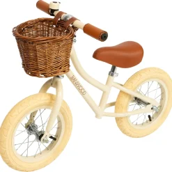 Vintage 12" Springcykel Gräddvit>Banwood Best