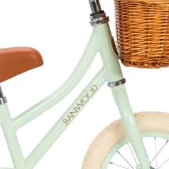 Vintage 12" Springcykel Mintgrön>Banwood Outlet