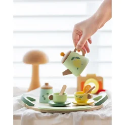 Vintage Afternoon Tea Set Grön><noscript><img width=