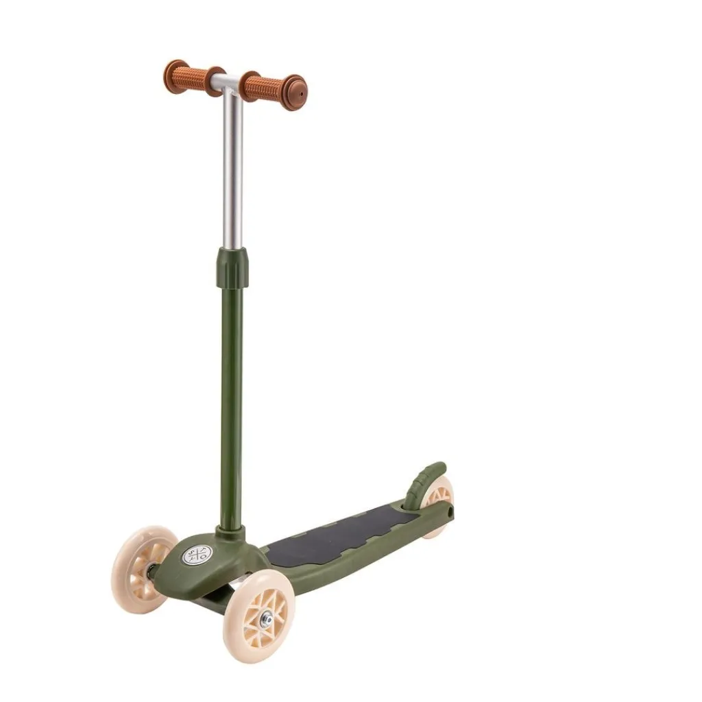Vintage Min Första Sparkcykel Army Green>Stoy Sale