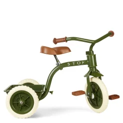 Vintage Trehjuling Army Green>Stoy