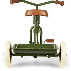 Vintage Trehjuling Army Green><noscript><img width=