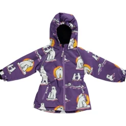 Vinterjacka Polar Bears Purple Heart>Småfolk Sale
