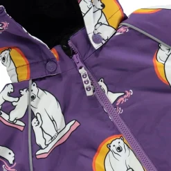 Vinterjacka Polar Bears Purple Heart>Småfolk Sale