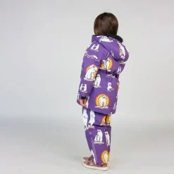 Vinterjacka Polar Bears Purple Heart><noscript><img width=
