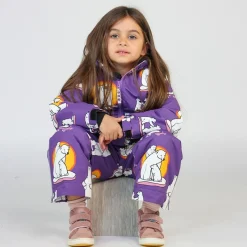 Vinterjacka Polar Bears Purple Heart><noscript><img width=