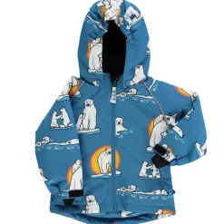 Vinterjacka Polar Bears Solid Blue><noscript><img width=