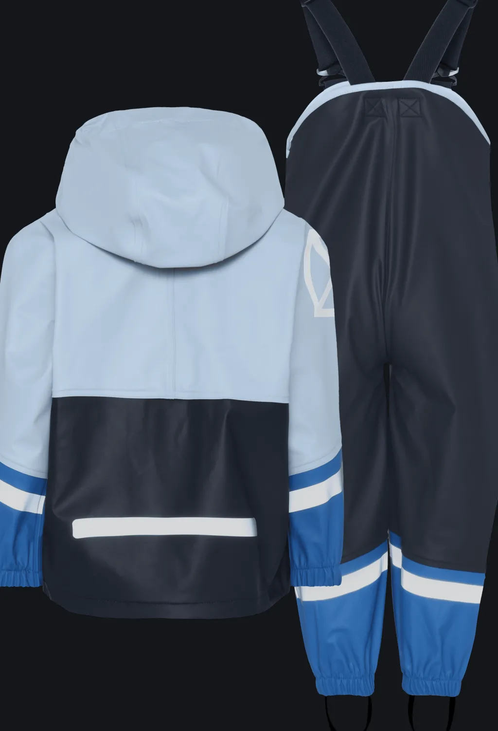 Waterman Kids 12 Regnställ Navy>Didriksons Online