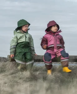 Waterman Kids 12 Regnställ Pine Green>Didriksons Sale