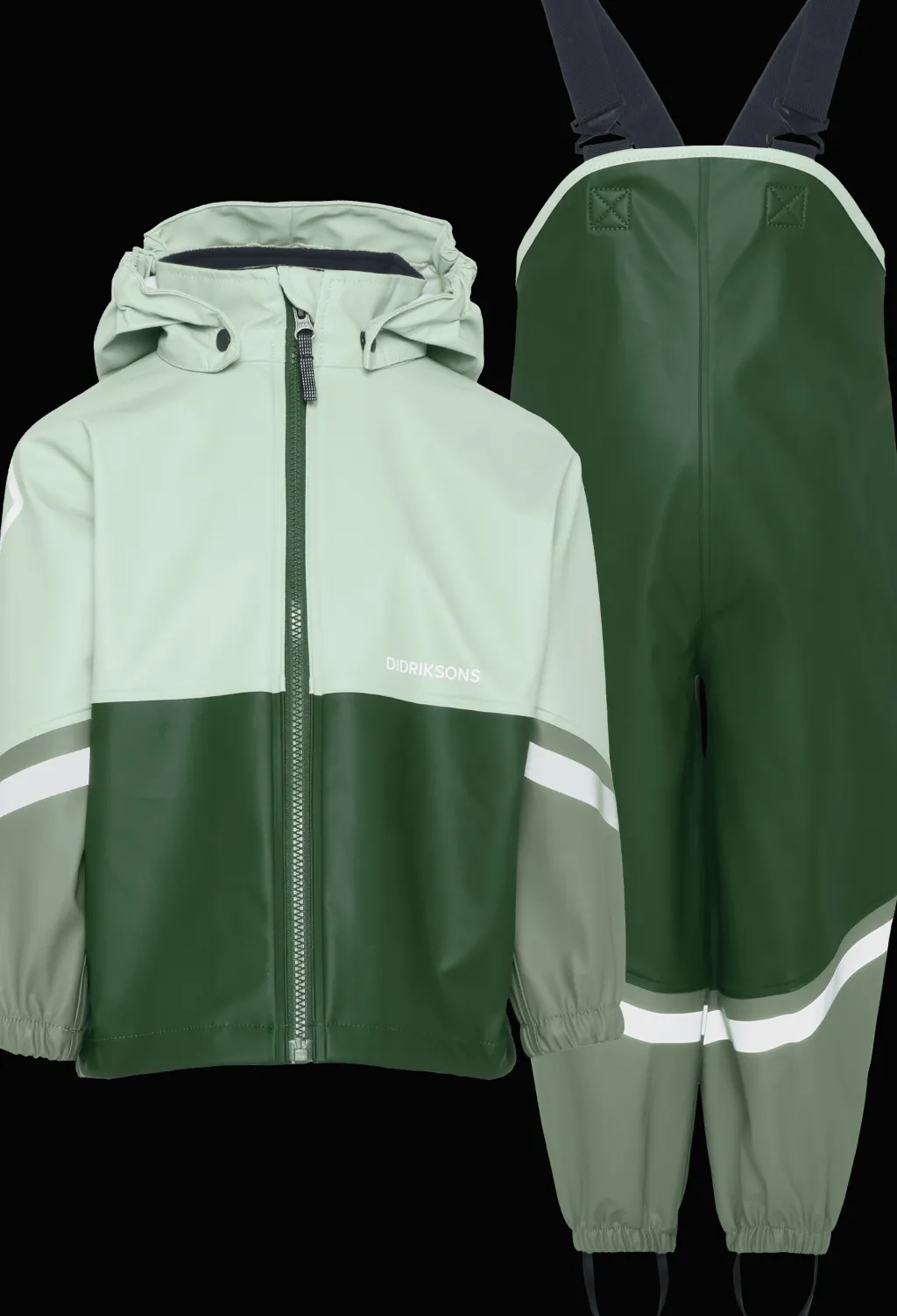 Waterman Kids 12 Regnställ Pine Green>Didriksons Sale