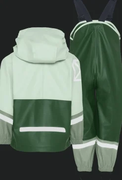 Waterman Kids 12 Regnställ Pine Green><noscript><img width=