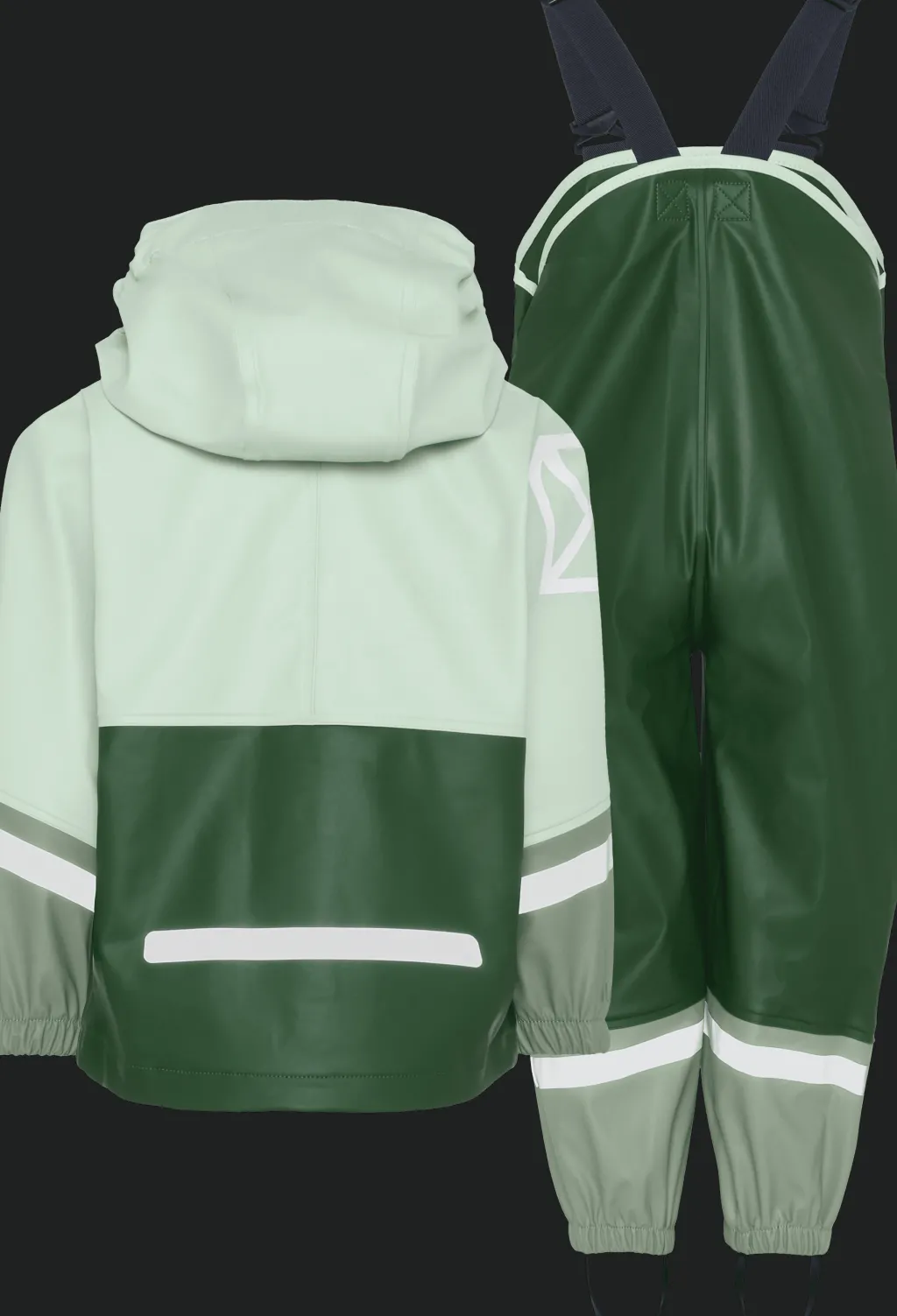 Waterman Kids 12 Regnställ Pine Green>Didriksons Sale