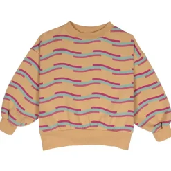 Wave Logo Tröja Sandfärgad>Wynken Discount