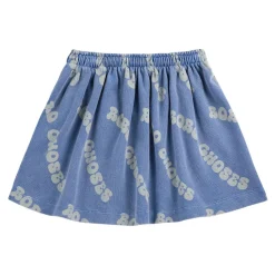 Wavy All Over Våfflad Kjol Blue>Bobo Choses Sale