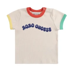 Wavy Baby T-shirt Offwhite>Bobo Choses Sale