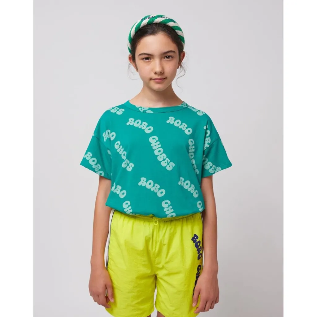 Wavy Träningsoverall Shorts Light Yellow>Bobo Choses Outlet