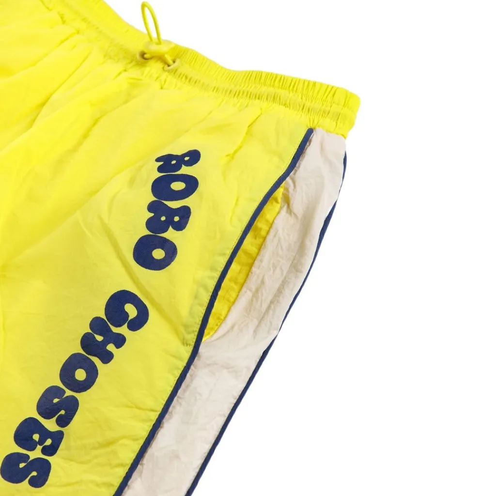 Wavy Träningsoverall Shorts Light Yellow>Bobo Choses Outlet