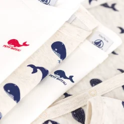 Whale Onesie Och 3-pack Baby Bodys Marshmallow Medieval><noscript><img width=