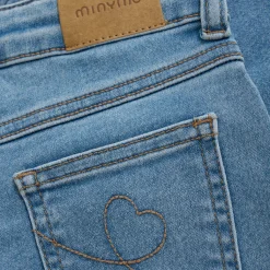 Wide Loose Fit Jeans Light Dusty Blue><noscript><img width=