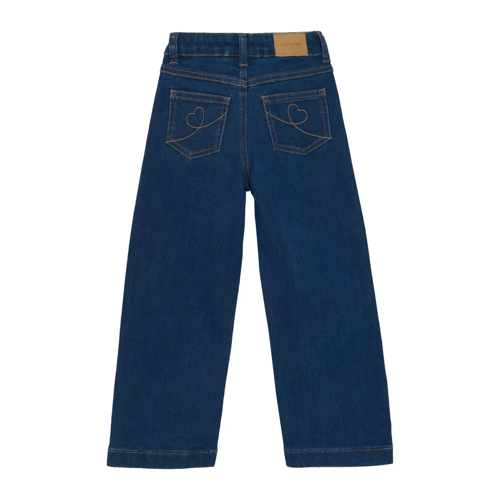 Wide Loost Fit Jeans Denim>Minymo Sale