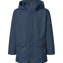 Windy Rain Jacket Mood Blue>Molo Sale