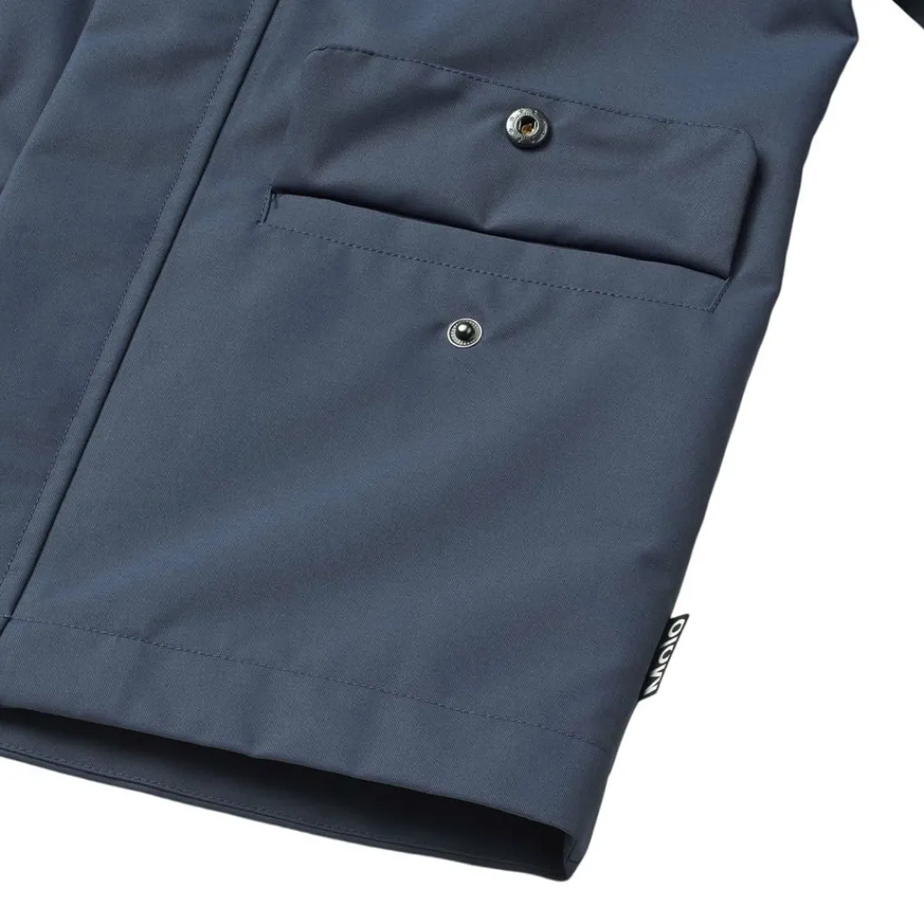Windy Rain Jacket Mood Blue>Molo Sale