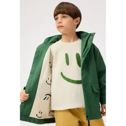 Windy Rain Jacket Rubber Tree>Molo Discount