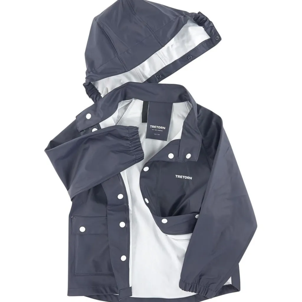 Wings Kids Regnjacka Marinblå>Tretorn New