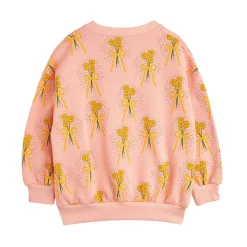 Winter Flowers Aop Tröja Rosa>Mini Rodini Sale