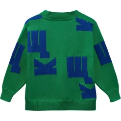 W.K Cardigan Fresh Green Klein Blue><noscript><img width=