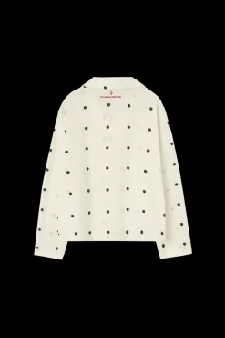 Wolf Skjorta Raw White>The Animals Observatory Sale
