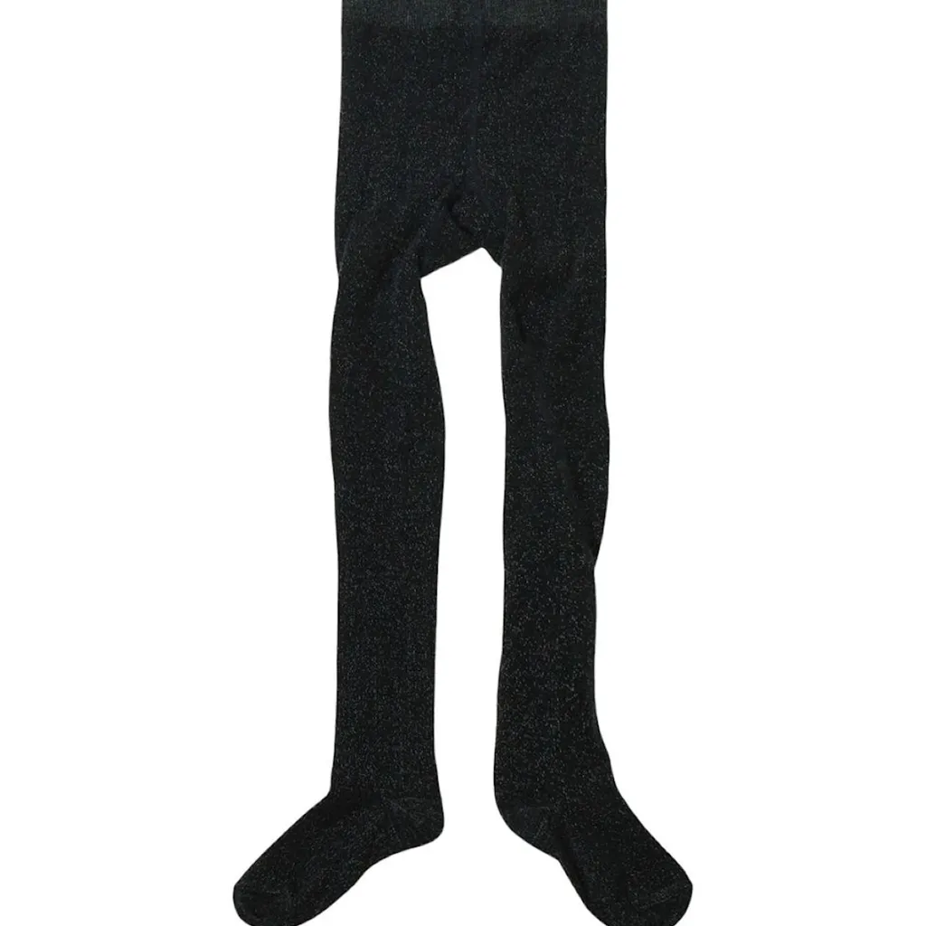 Wool rib tights Coke melan>Joha New