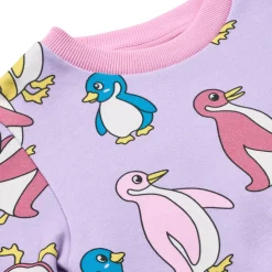 Yapeen Sweatshirt Med Pingviner Lila Heather Purple><noscript><img width=
