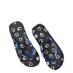 Zeppo Flip Flops Blue Signs>Molo Discount