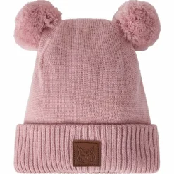 Zermatt Beanie med Pom Poms Woody Rose>Kuling Online