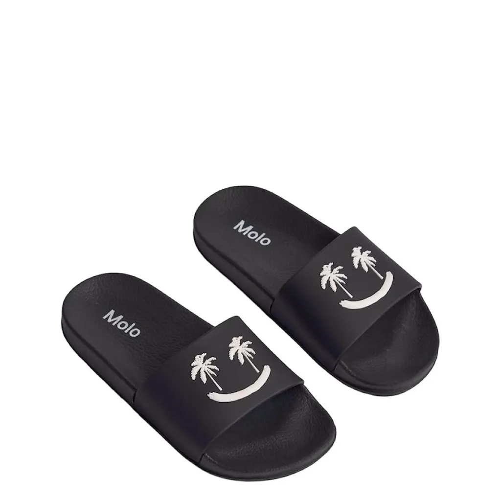Zhappy Flip-Flops Black>Molo Clearance