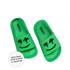 Zhappy Tofflor Gröna>Molo Outlet