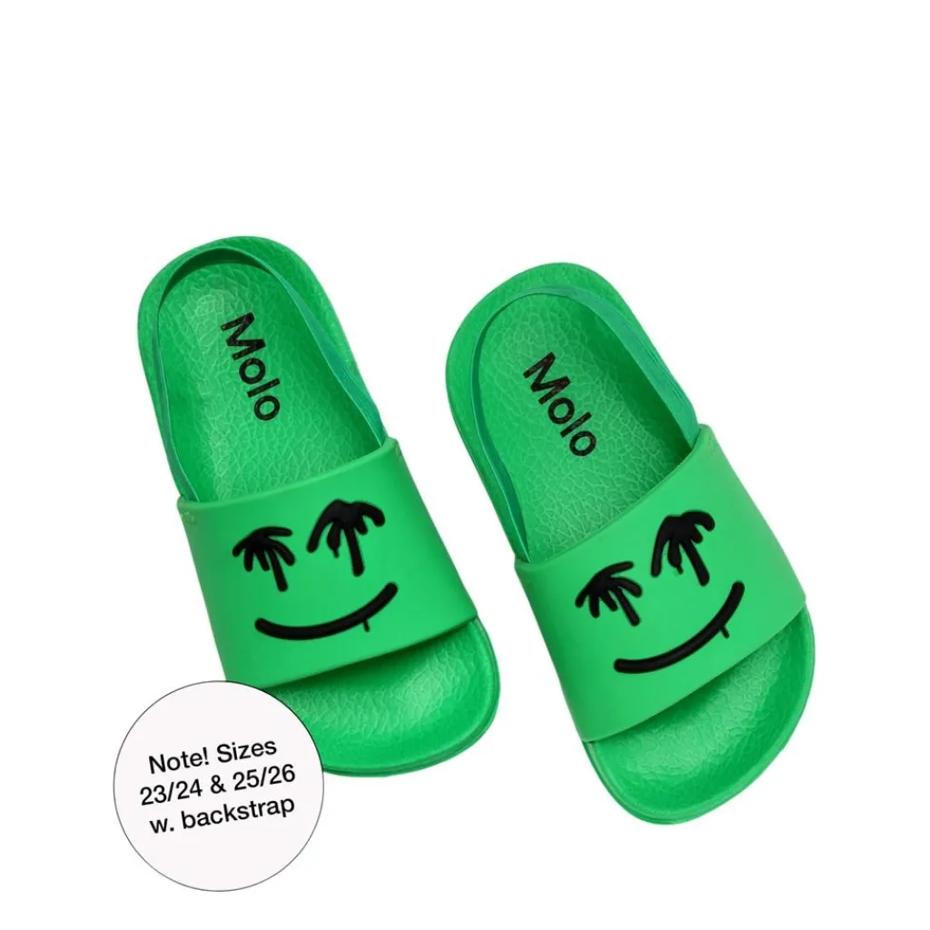 Zhappy Tofflor Gröna>Molo Outlet