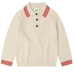 Zigzag Polo Ecru>FUB Clearance